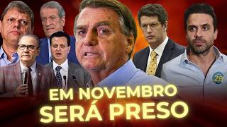 URGENTE PRISÃO DE BOLSONARO EM NOVEMBRO  MARÇAL E SALLES ALERTARAM O CAPITÃO  TRAÍDO POR TARCÍSIO [upl. by Gloriane220]