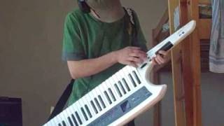 Best Keytar Solo Little Wing on Ax Synth [upl. by Arlen]