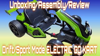 Wanan 24V Electric Go Kart Unboxing Assembly Thoughts and Review [upl. by Eiveneg]