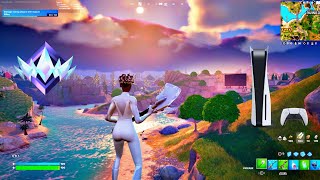 PS5 Fortnite Chapter 5 UNREAL RANKED Gameplay 4K 120FPS [upl. by Marela203]