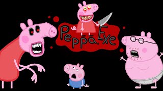 PEPPA EXE Tales  Peppa amp George Play a Game  Peppa Pig Horror [upl. by Ford]