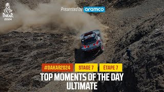 Ultimate Top moments  Stage 7  Dakar2024 [upl. by Keifer228]