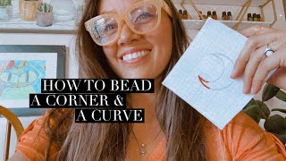 Beadwork for Beginners How to Bead a Point and a Curve [upl. by Wendt]