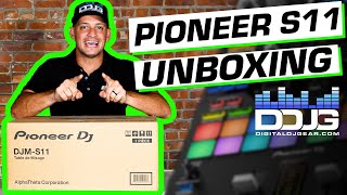 Pioneer DJMS11 Unboxing with Mr Wired Up [upl. by Obala]