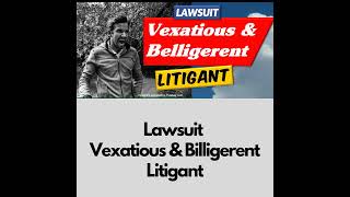 Season 4  Episode 6  Vexatious amp Belligerent Litigant [upl. by Mroz]