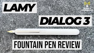 Lamy Dialog 3 Fountain Pen Review [upl. by Enitsirhc]