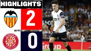 Valencia  Girona 20 Resumen LaLiga 2425 valencia vs girona [upl. by Savick892]