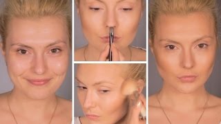 Контуриране на лицето  лесни стъпки  How To Contour Your Face Like A PRO – Easy Steps [upl. by Suiravad]