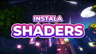 COMO INSTALAR SHADERS EN MINECRAFT  COMO DESCARGAR Shaders para MINECRAFT JAVA 121 SIN LAG [upl. by Rucker]