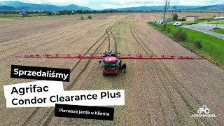 Opryskiwacz samojezdny AGRIFAC CONDOR Clearance Plus  PIERWSZA JAZDA u Klienta đź¤™ [upl. by Cedar]