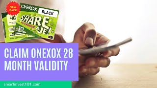 Onexox 28 Month Validity  Cara Nak Claim [upl. by Isyed]