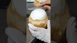 Success or Failure A Young Girls Amazing Coconut Kernel Removal [upl. by Lasley997]