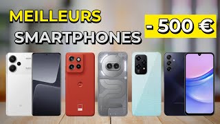 TOP 5  Les Meilleurs Téléphones à Moins de 500 € [upl. by Deming]