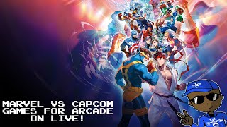 Marvel vs Capcom Arcade Games On Live [upl. by Gertrudis386]