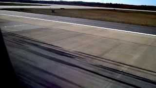 MD 90 Takeoff from Charlotte NC to Atlanta GA [upl. by Eltotsira]