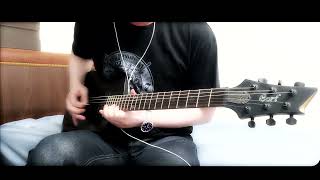 Disturbed  Stricken guitar cover with solo [upl. by Llirrem688]