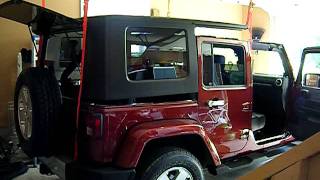 Jeep Hard Top Removal [upl. by Huckaby]