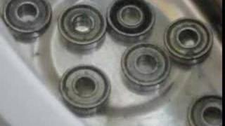 Cleaning seized bearings with a sonicator Part 1 [upl. by Mazel]