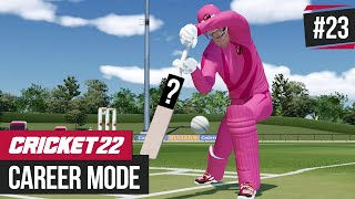 CRICKET 22  CAREER MODE 23  NOW SPONSORED BY [upl. by Nnoj]