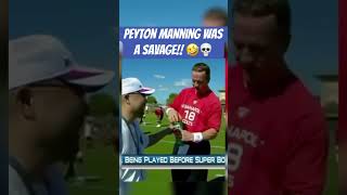 Peyton Manning was a SAVAGE 😅 [upl. by Aynatahs]