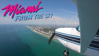 A Flight Around Miami In A Cessna 172 [upl. by Sitoiyanap]