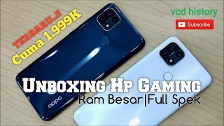 Unboxing Oppo A15 2020Full Spesifikasi [upl. by Alidus]