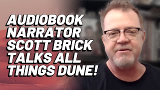 Dune audiobook narrator Scott Brick on the movies Frank Herbert and bringing Arrakis to life [upl. by Alacim]