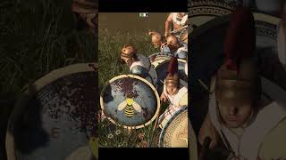 ROME II  Hoplites VS Falxmen UnitVSUnit 1V1 1v1 rome2tw [upl. by Rimat]