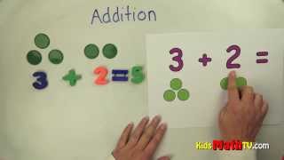 Teach Kids Basic Addition with the aid of chips and pictures  1st grade [upl. by Myke]