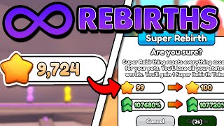 NEW BEST METHOD TO GET MAX SUPER REBIRTH IN ARM WRESTLE SIMULATOR NEW REBIRTHS AND MUCH MORE [upl. by Brear]