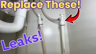 Replacing Water Shut Off Valves For Bathroom Sinks  These Leaked And Ruined My House [upl. by Adela]