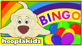 Nursery Rhyme  Bingo Song  HooplaKidz [upl. by Simonetta897]