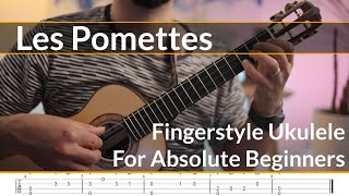 Les Pomettes  Traditional Catalunia  Ukulele PrepGrade  Absolute Beginner Fingerstyle Song [upl. by Pren]