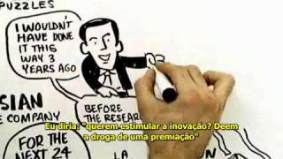 RSA Animate  Drive A surpreendente verdade sobre o que nos motiva legendado [upl. by Jesh]