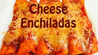 How to Make Enchiladas  Cheese Enchilada Recipe  The Frugal Chef [upl. by Yseulta]