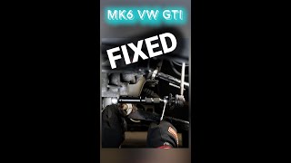 Clunking noise in front suspension MK6 VW GTI Fix shorts [upl. by Arvad158]