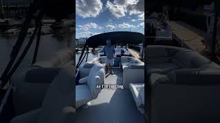 Pros and Cons of Manual Bimini Tops Bridge Marina Boating Tip PART 2 OF 2 boat shorts [upl. by Castora]