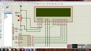 PCF8574 with LCD16x124 New Code in PBP [upl. by Brace]