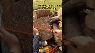 Friday Firewood Processing youtube youtubeshorts shorts husquvarna firewoodfriday fun [upl. by Nered]