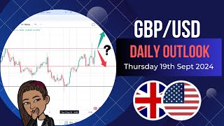 GBPUSD Forex Analysis  Thursday 19th September 2024  GBPUSD Trading Strategy [upl. by Eednarb329]