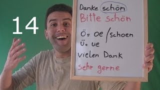 Deutsch lernen Lektion  14  تعليم اللغة الالمانية للمبتدئين [upl. by Parthena924]