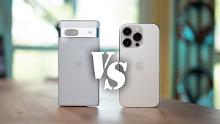 Pixel 7a versus iPhone 14 Pro camera comparison [upl. by Joachima]