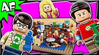 Lego Ideas The Big Bang Theory 21302 Stop Motion Build Review [upl. by Htyderem]