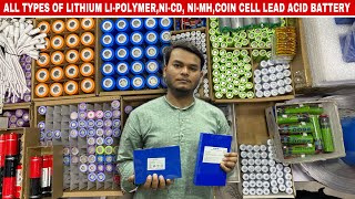 All types of lithiumion lipolimer NICD NIMH coin cell sealed lead acid alkaline batteries [upl. by Clotilde]