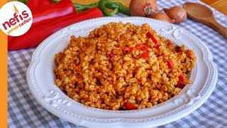 Lokanta Usulü Bulgur Pilavı  Ölçüsü Asla Şaşmaz 💯 [upl. by Asiil]