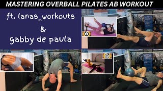 60 Yr Old Masters Overball Pilates AB Workout [upl. by Ries]