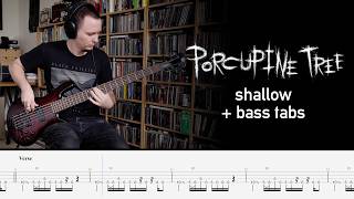 Porcupine Tree  Shallow  Bass Cover  tabs [upl. by Beulah]