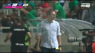 OMONOIA  AEL 21 GOAL COULIBALY [upl. by Georgi]