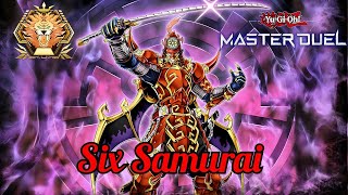 The Legendary Six Samurai  Ranked Gameplay Season 35  Road to Master  YuGiOh Master Duel [upl. by Misab591]