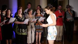 quotAzoy Langquot  students of the 2014 Yiddish Summer Weimar Vocal Workshop arranged by Sasha Lurje [upl. by Ylurt53]